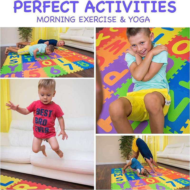 Puzzle Foam Alphabet Play Mat - 26 piece (280mm X 280mm Per Block)