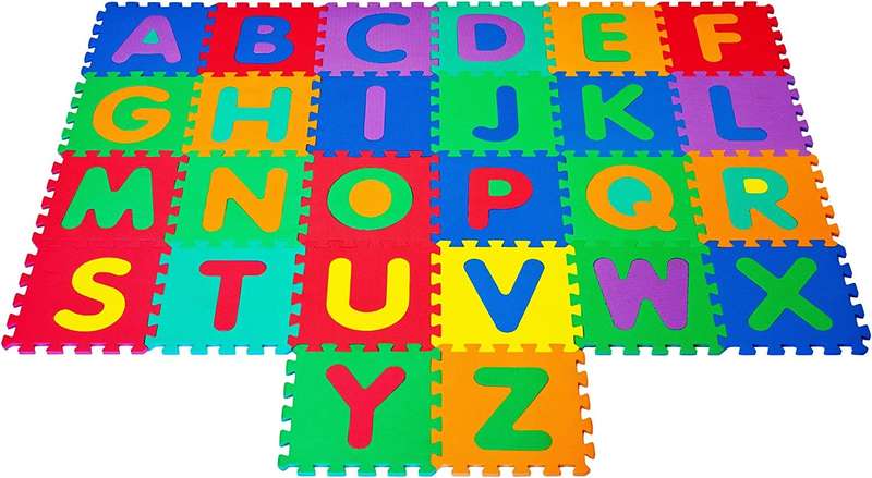 Puzzle Foam Alphabet Play Mat - 26 piece (280mm X 280mm Per Block)