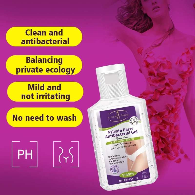Private Parts Antibacterial Extract Gel 60ml Lavender