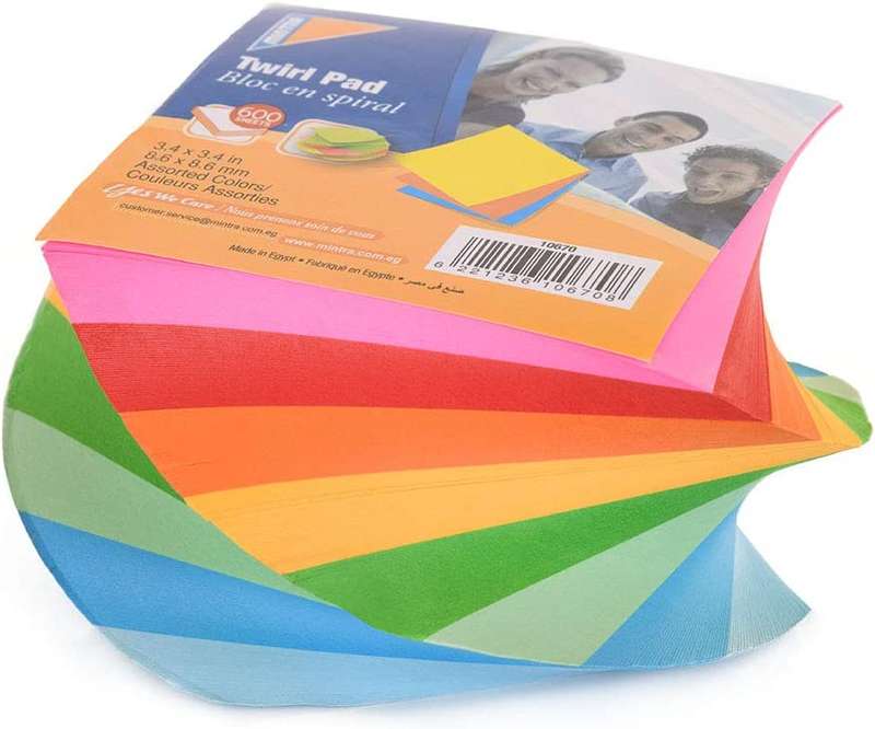 Memo Reminder Notes Spiral - Pack Of 2 x 400 Pages