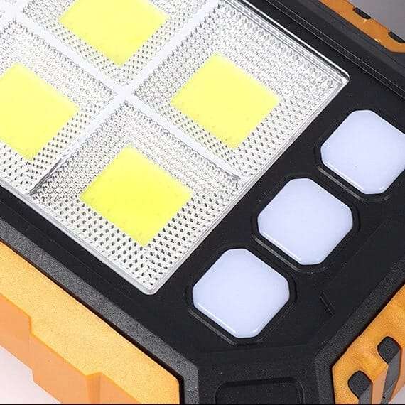 Portable 3 IN 1 Solar USB Rechargeable Power Bank LED Work Light