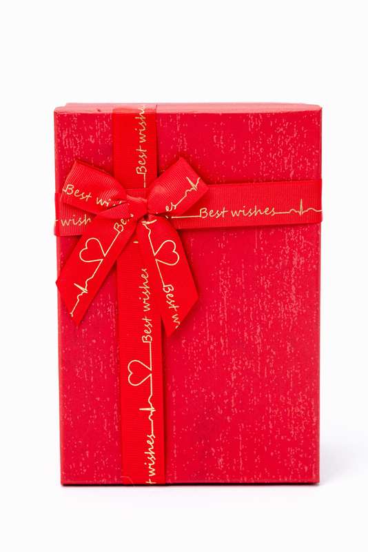 Senza 3 Piece Empty Gift Box With Lid & Ribbon