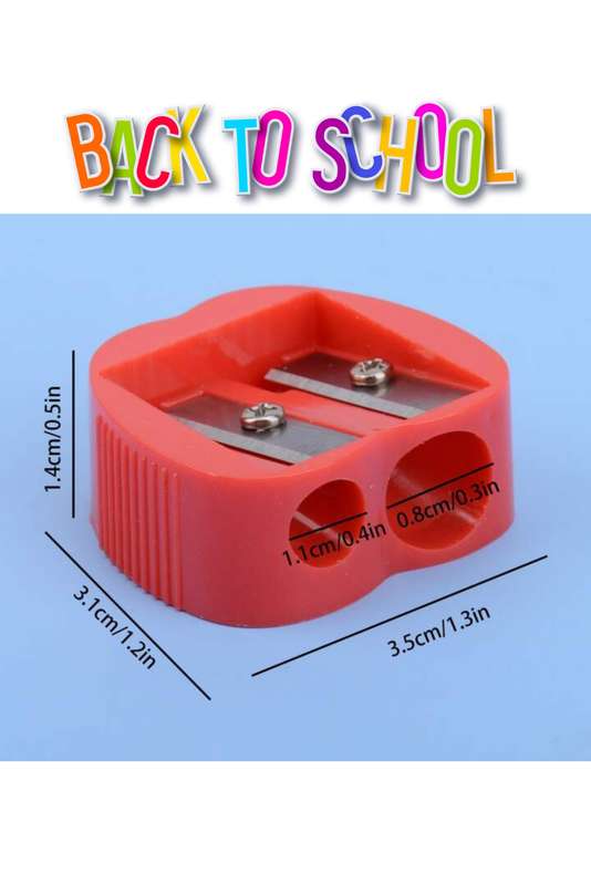 Senza Dual Pencil & Crayon Sharpener