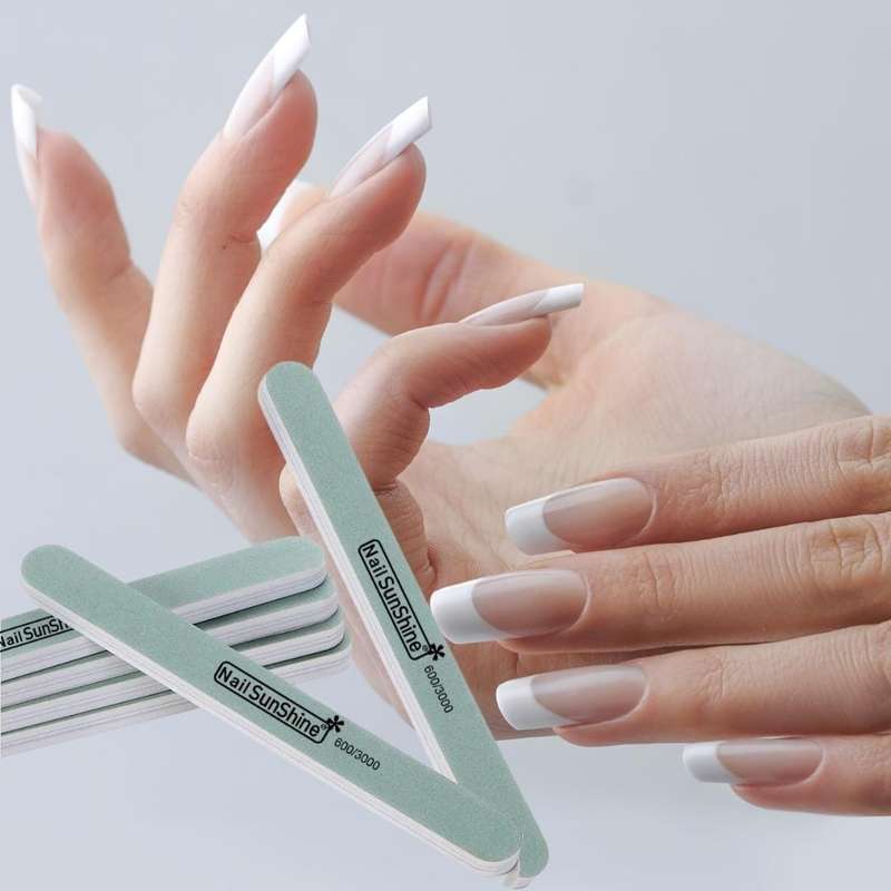Senza Pedicure Salon Nail Buffer & Shiner Pack Of 6