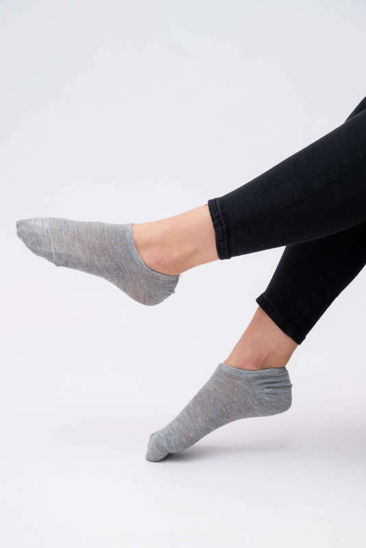 Pack Of 5 Senza Unisex Secret Socks Cotton Blend Sox