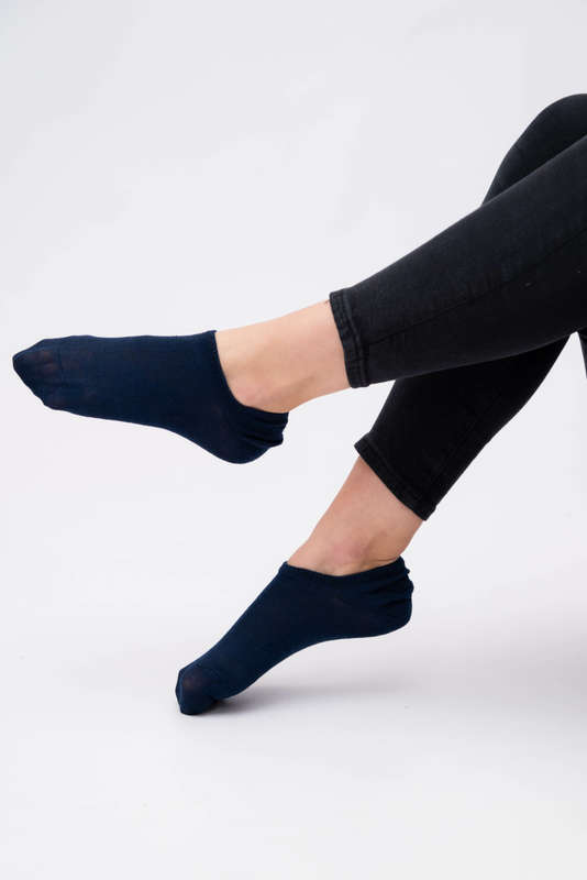 Pack Of 5 Senza Unisex Secret Socks Cotton Blend Sox