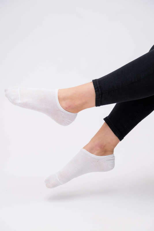 Pack Of 5 Senza Unisex Secret Socks Cotton Blend Sox