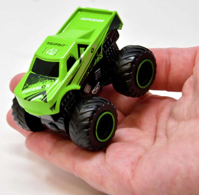 Pack Of 4 X Mini Monster Trucks