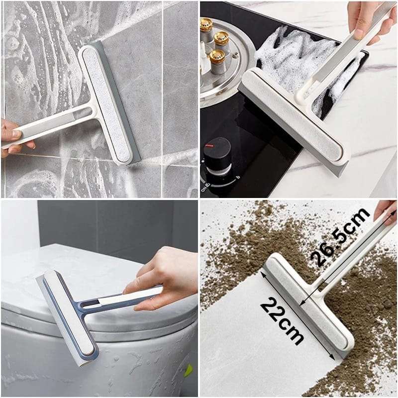 Shower Squeegee 3 in 1 Multipurpose Glass Brush