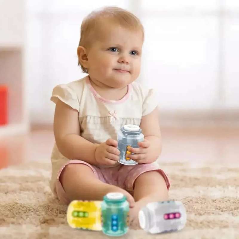 Soda Can Shaped Hand Spinner Finger Gyro Decompression Toy for Children and Adults