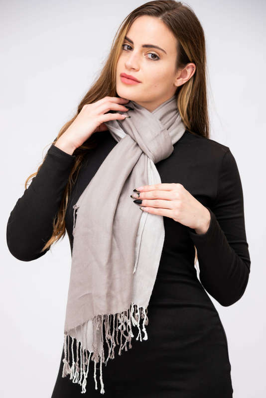 Soft Fringe Light Weight Winter Scarf Shawl
