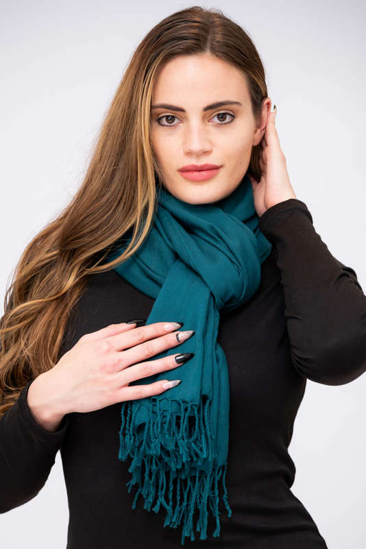 Soft Fringe Light Weight Winter Scarf Shawl
