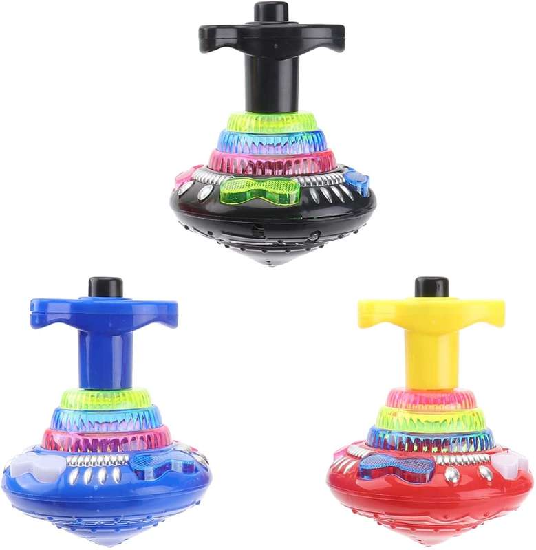Spinning Top with Lights & Music Pack Of 2