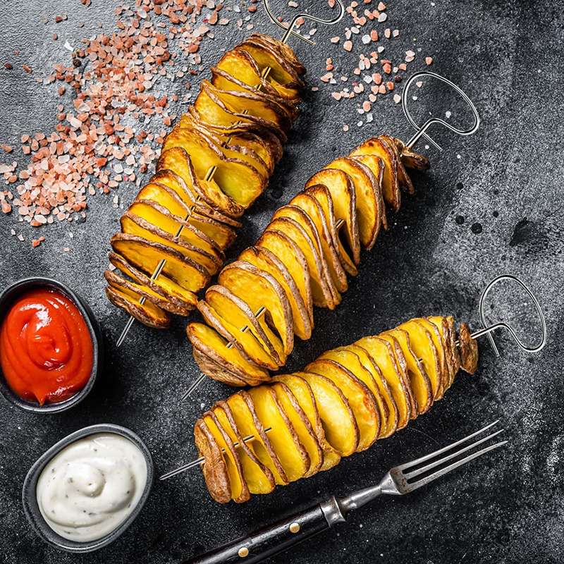Spiral Potato Cutter Tornado Slicer Set