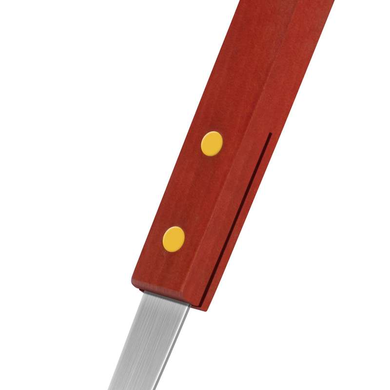 Stainless Steel Braai BBQ Fork With Wooden Handle 35cm
