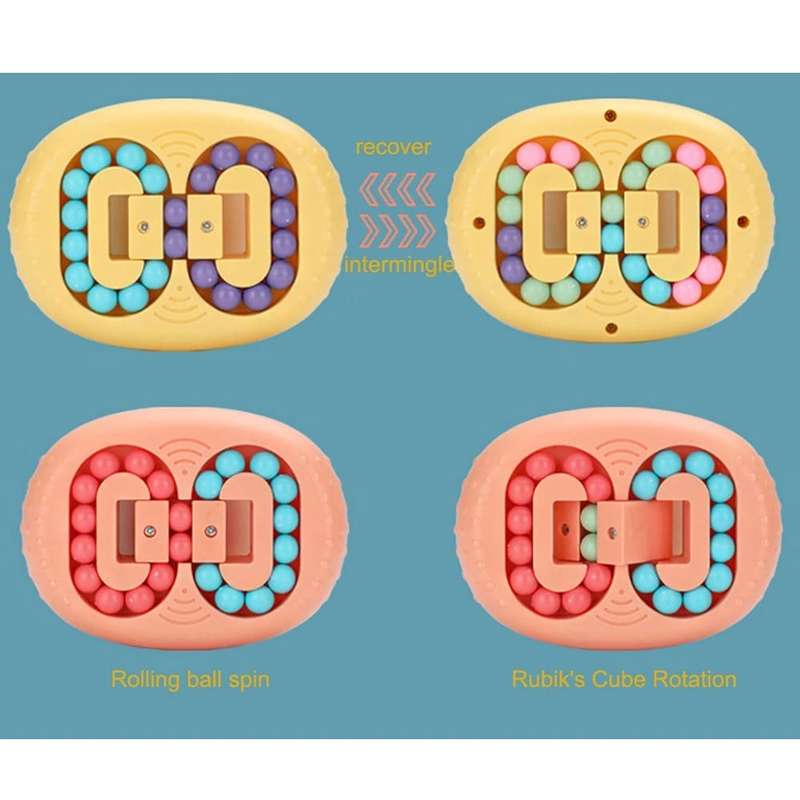 Stress-relieving Simple Dimple Beads Fidget Toy