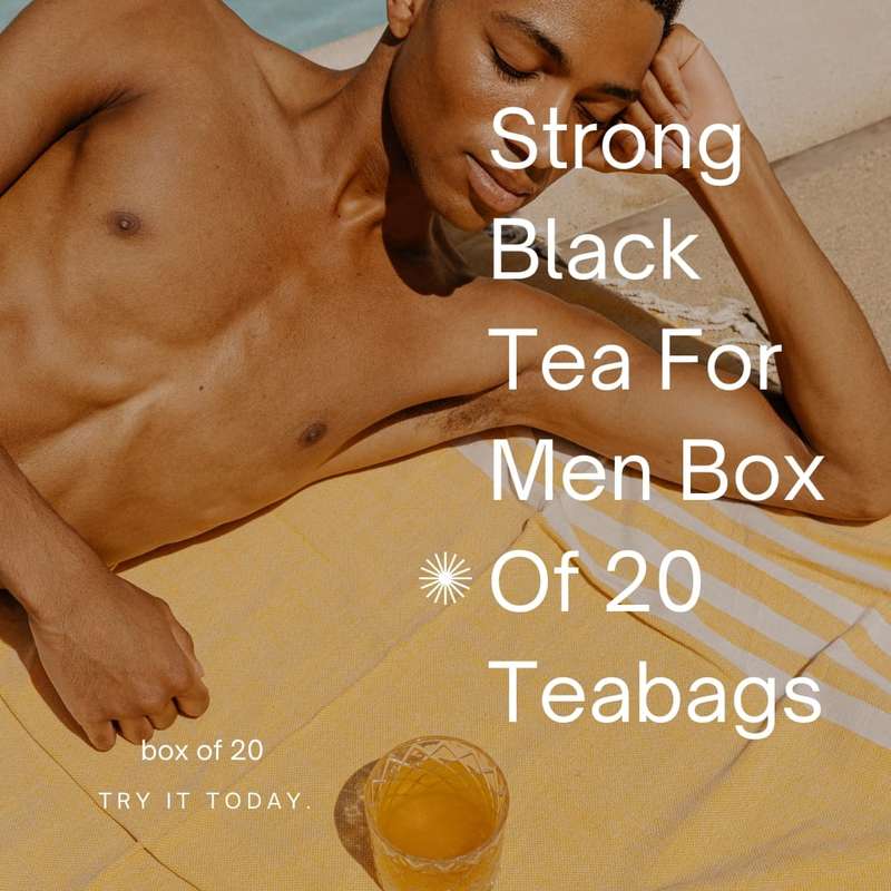 Strong Black Tea For Men Box Of 20 Teabags