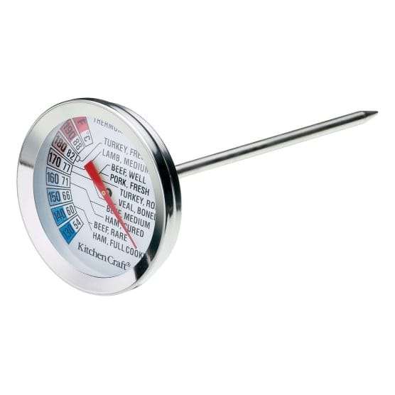 Stainless Steel Meat Dial Thermometer