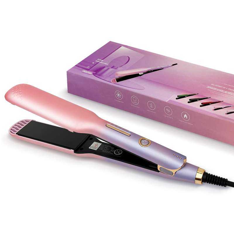 Travel 2 in 1 Hair Straightener and Curler Fast Heating