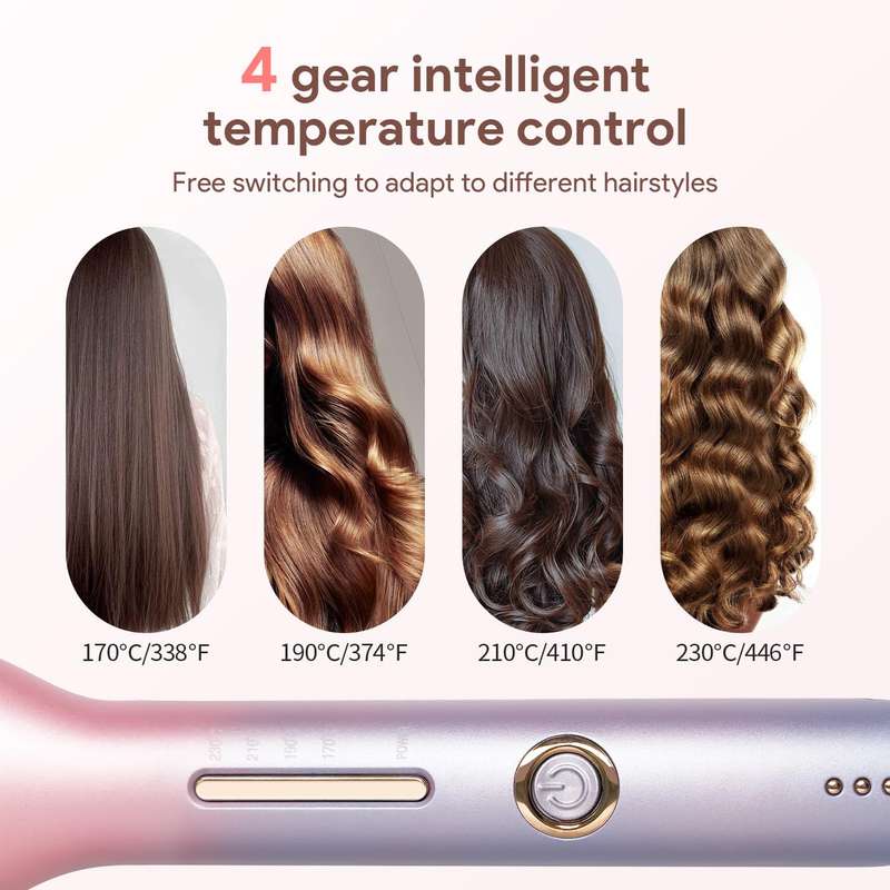 Travel 2 in 1 Hair Straightener and Curler Fast Heating