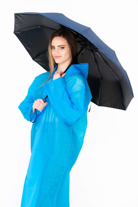 Travel Compact Automatic Close Umbrella Navy