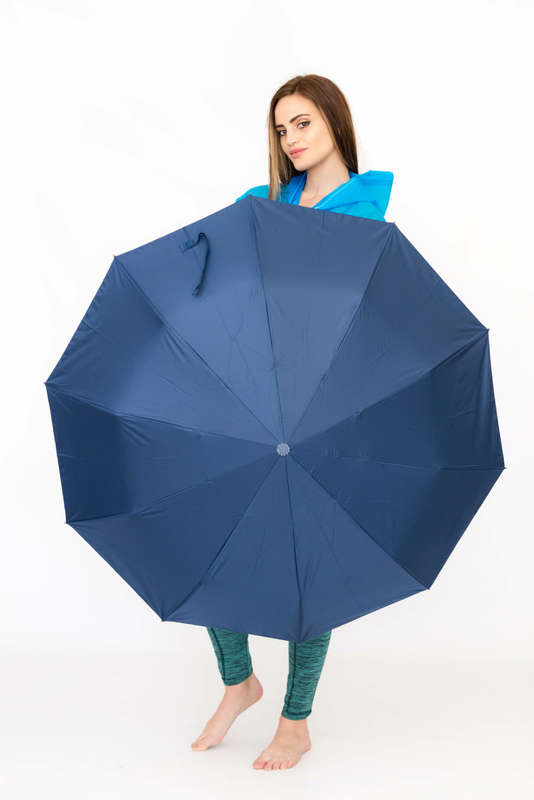 Travel Compact Automatic Close Umbrella Navy