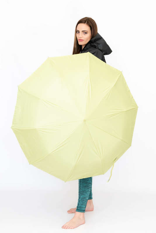 Travel Compact Automatic Close Umbrella Lime
