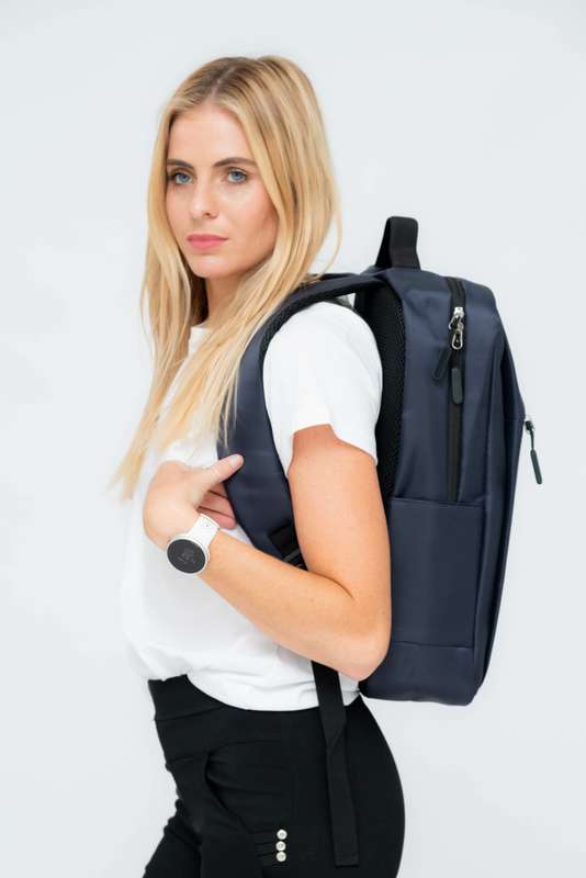 Travel Laptop Backpack School Backpack Bag Navy