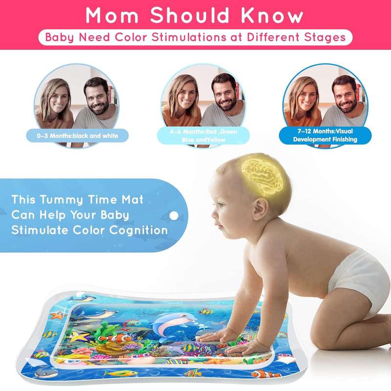 Senza Tummy Time Mat Premium Baby Water Pool Mat