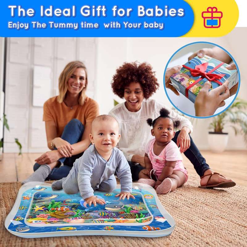 Senza Tummy Time Mat Premium Baby Water Pool Mat