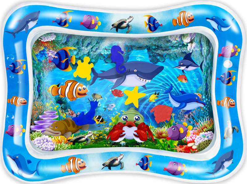 Senza Tummy Time Mat Premium Baby Water Pool Mat