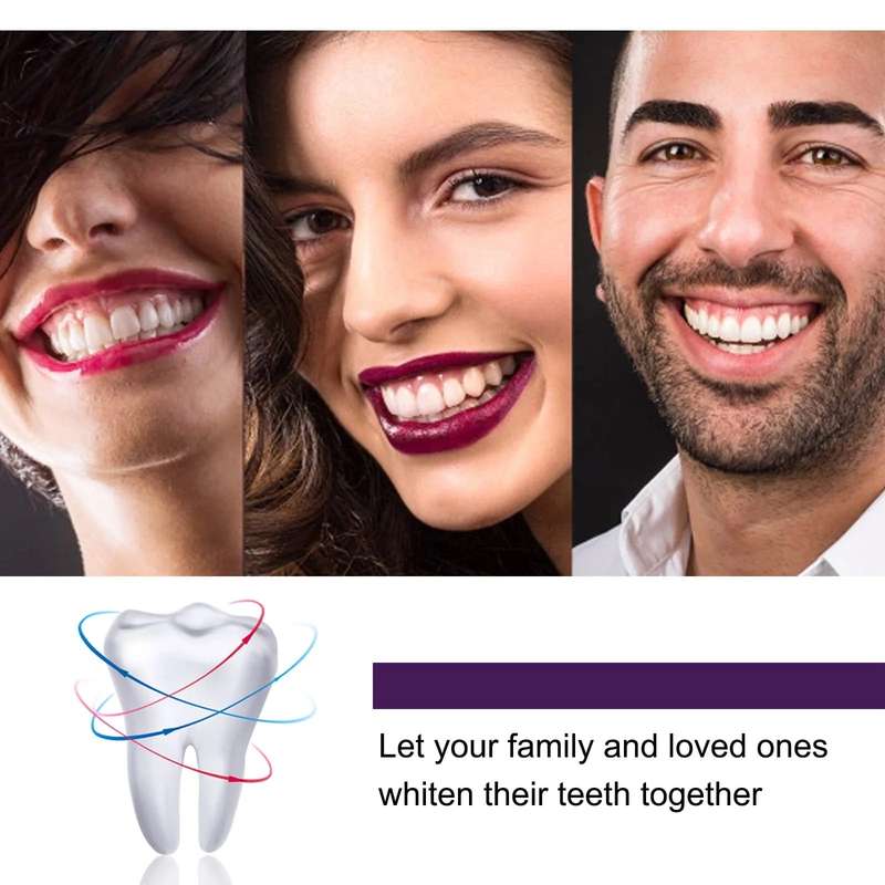 V34 Purple Corrector Teeth Whitening Toothpaste 60g