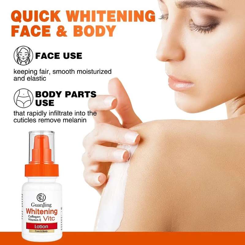 Vitamin C Whitening Lotion Body & Face Deep Moisturize Cream VC VE Collagen