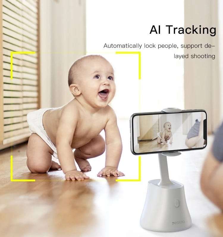 Yesido SF10 A.I Powered 360 Face Tracking Smart Mobile Stand