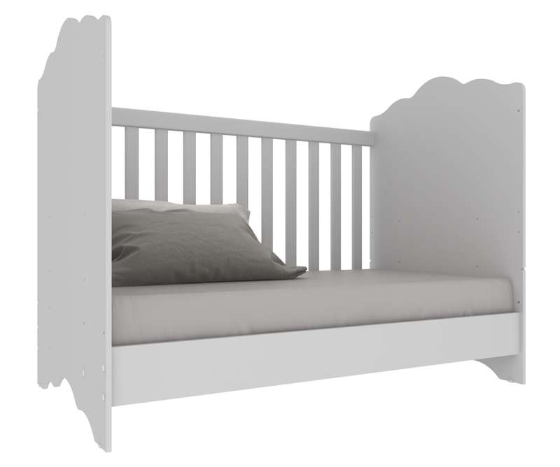 Baby Cot Crib Cot 3 in 1 Cloud