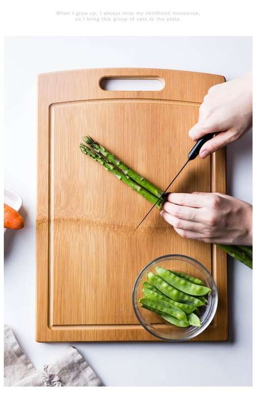 Senza Bamboo Cutting Board Rectangular 190x290x20