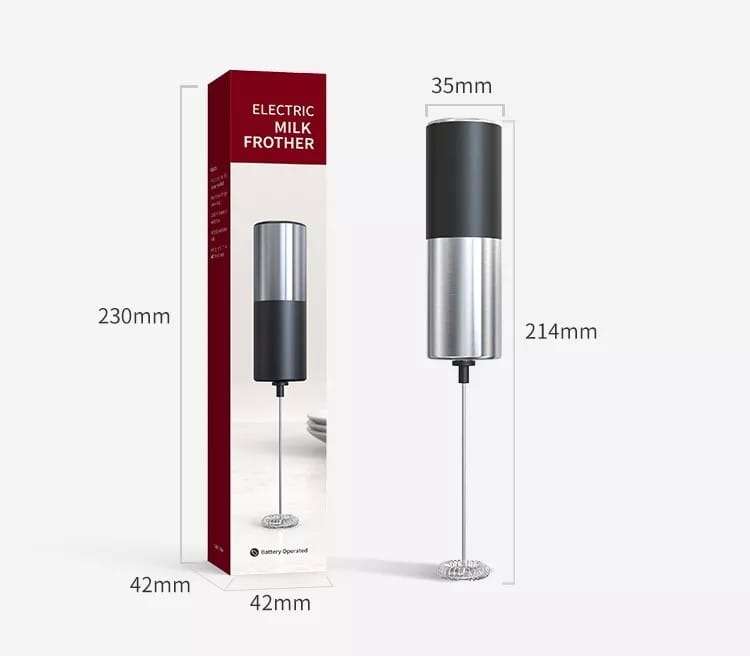  Mini Foam Frother  Battery Operated