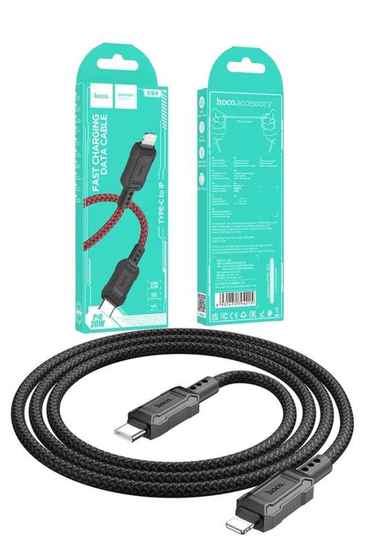 Hoco X94 PD 20W Fast Charging Cable 1m Type C To IPhone