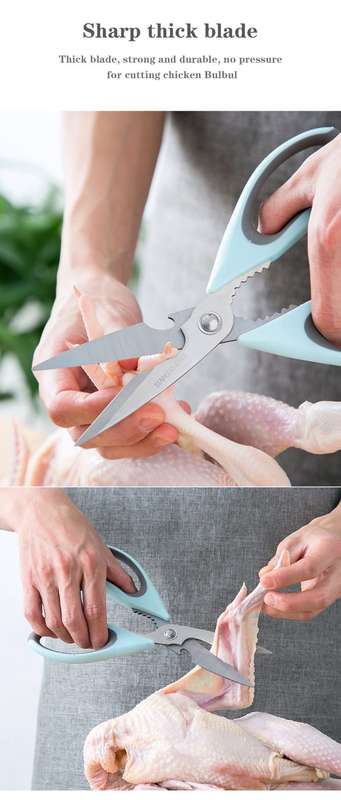 Multifunctional magnetic refrigerator scissors stainless steel