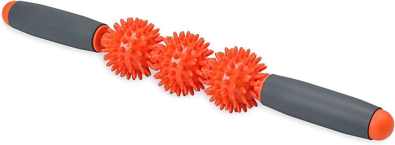 Pressure Point Muscle Roller Yoga Massage Stick (Colors may vary)