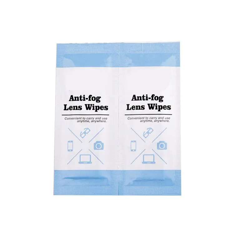 Anti Fog Cleaning Wet Wipes For Lens Box Of 30