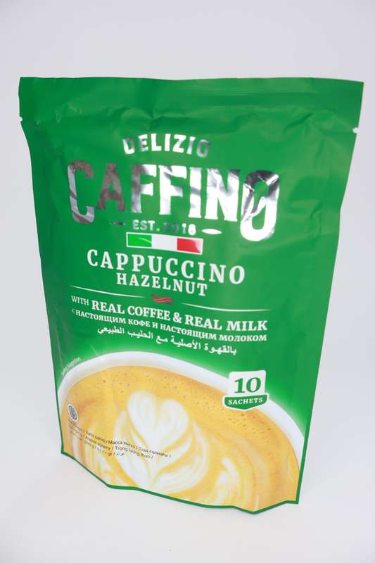 Delizio Caffino Hazelnut 3 in1 Instant Coffee 10 X 20g Sachets Per Pack