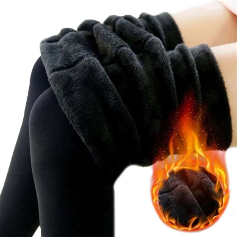Thermal Leggings Fleeced Lined For Girls