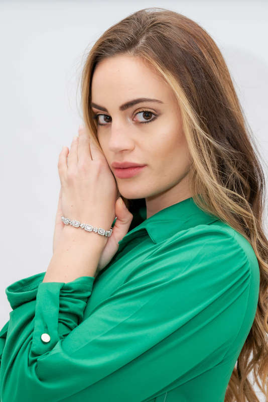 Haylee Long Sleeve Button Down Shirt Dress