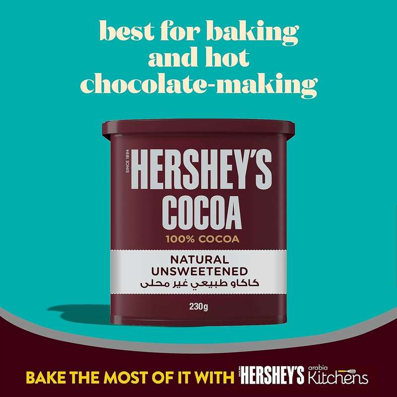 Hershey's Natural Unsweetened Cocoa Powder 230g