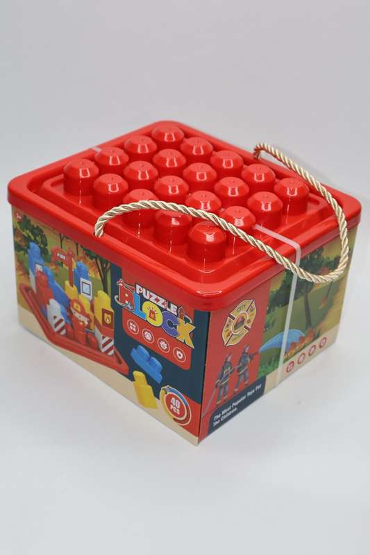 Building Block Puzzle Set 40 Pcs Large
