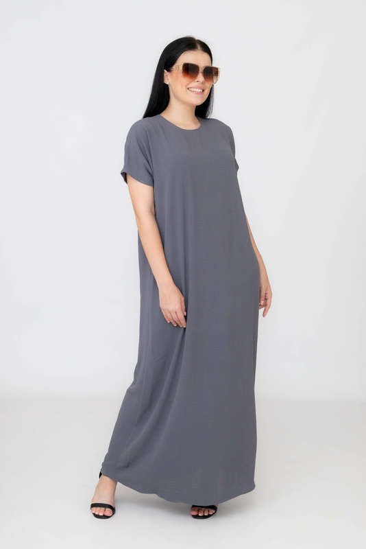 Jasmin Airflow Classic Maxi Short Sleeve Abaya Cloak Dress