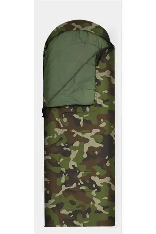 Senza Army Camouflage Travel Sleeping Bag For Adults 1800mm x 750mm