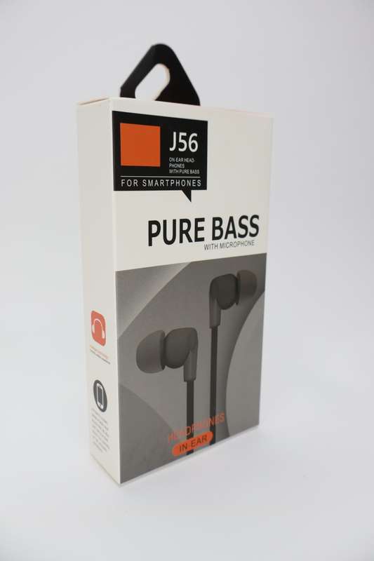 Set Of 3 Pure Bass Funk Wired Earphones With Mic