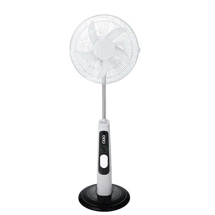 Smart Rechargeable Battery and Electric Remote Controlled Pedestal Fan /light